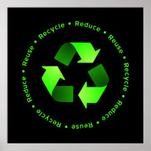 Reduce, Reuse, Recycle Poster