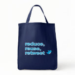 reduce, reuse, retweet bag