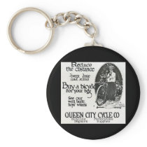 Reduce the Distance 'tween Home and School Keychains