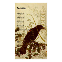Redwing Blackbird Business Card Templates