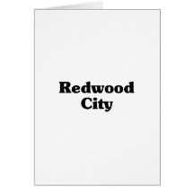 Redwood City  Classic t shirts Greeting Cards