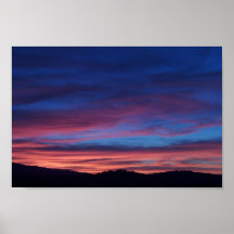 Redwood City - Sunset 11_13_02 Print