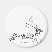 Reed Execution Refrigerator Magnet