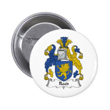 Reed Family Crest Pinback Button