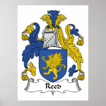 Reed Family Crest Print