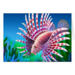 Reef Lionfish Card
