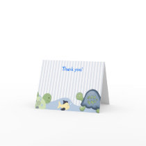 REEF TURTLE Folded Thank you note