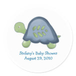 Reef Turtle Personalised Favour Stickers