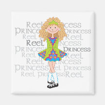 Reel Blonde Refrigerator Magnet