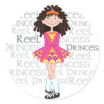 Reel Brunette Sticker