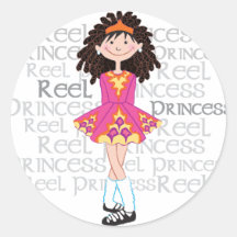 Reel Brunette Sticker