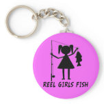 REEL GIRLS FISH KEYCHAINS