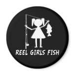 REEL GIRLS FISH! FRIDGE MAGNETS