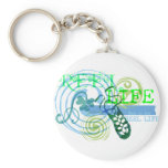 Reel Life in Blue keychains