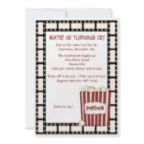 Reel Time Birthday Party Invitation