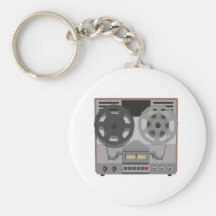 Reel to Reel Tape Player: 3D Model: Key Chains