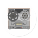 Reel to Reel Tape Player: 3D Model: Stickers