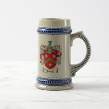 Reeves Coat of Arms Stein Coffee Mug