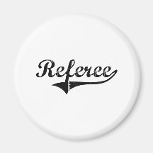 Referee Professional Job Refrigerator Magnets