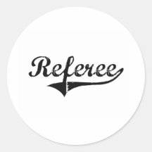 Referee Professional Job Sticker