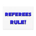 Referees Rule! postcards
