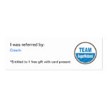 REFERRAL CARD business cards