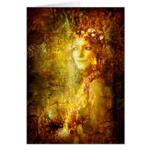 Refined as Gold Greeting Card