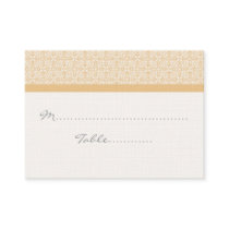 Refined Chic Wedding Placecard