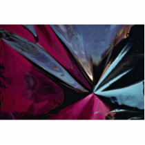 Reflection in aluminium foil cut out