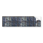 Reflection in glass curtain wall bumper stickers