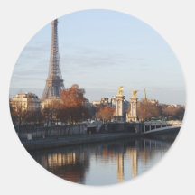 Reflection Round Sticker