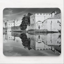 Reflections from a majestic Castle B&W mousepads