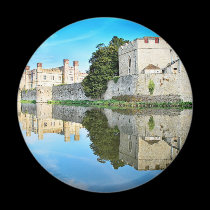 Reflections from a majestic Castle magnets