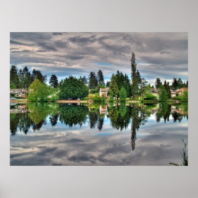 Reflections II Print by vilhei