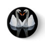 Reflections of Love, Heart Shape, White Swans