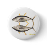 Reflections of Tuna Pinback Button