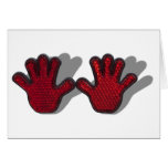 ReflectiveHands062710shadows Greeting Card