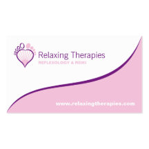 Reflexologist Business Card