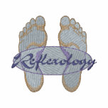 Reflexology embroidered shirts