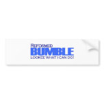 Reformed Bumble bumper stickers
