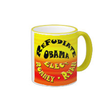 Refudiate Obama - Elect Romney-Ryan Coffee Mug