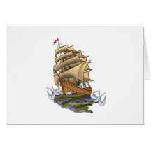 Refuse to Sink Greeting Card