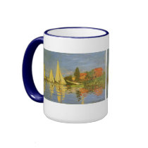 Regatta at Argenteuil by Claude Monet Coffee Mugs