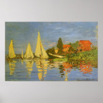 Regatta at Argenteuil by Claude Monet