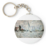 Regatta at Argenteuil, Claude Monet keychains