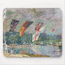 Regatta at Molesey, 1874 Mouse Pads