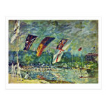 Regatta In Molesey,  By Sisley Alfred Post Cards