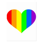Regenbogenherz Post Card