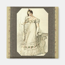 Regency Lady Koelkast Magneet