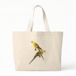 Regent Parrot Pair - Polytelis anthopeplus Canvas Bag